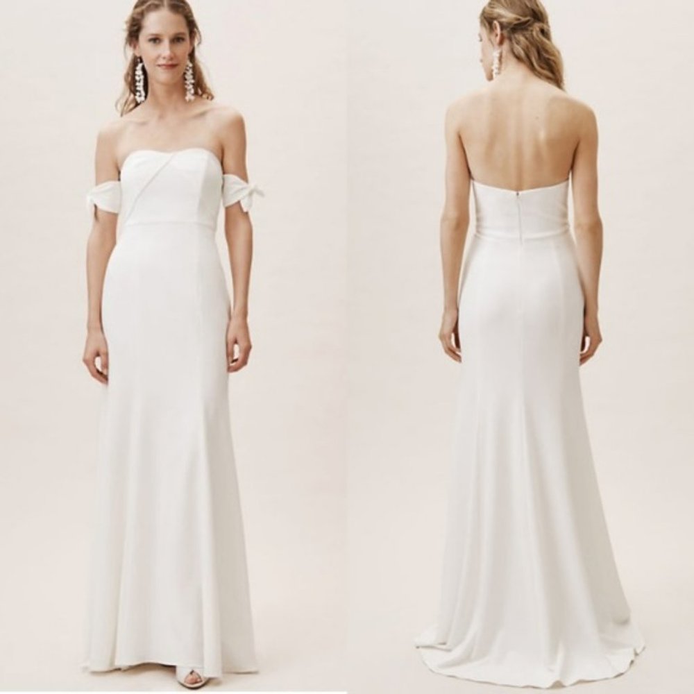 BHLDN Watters Delilah Wedding Dress 14 NWT